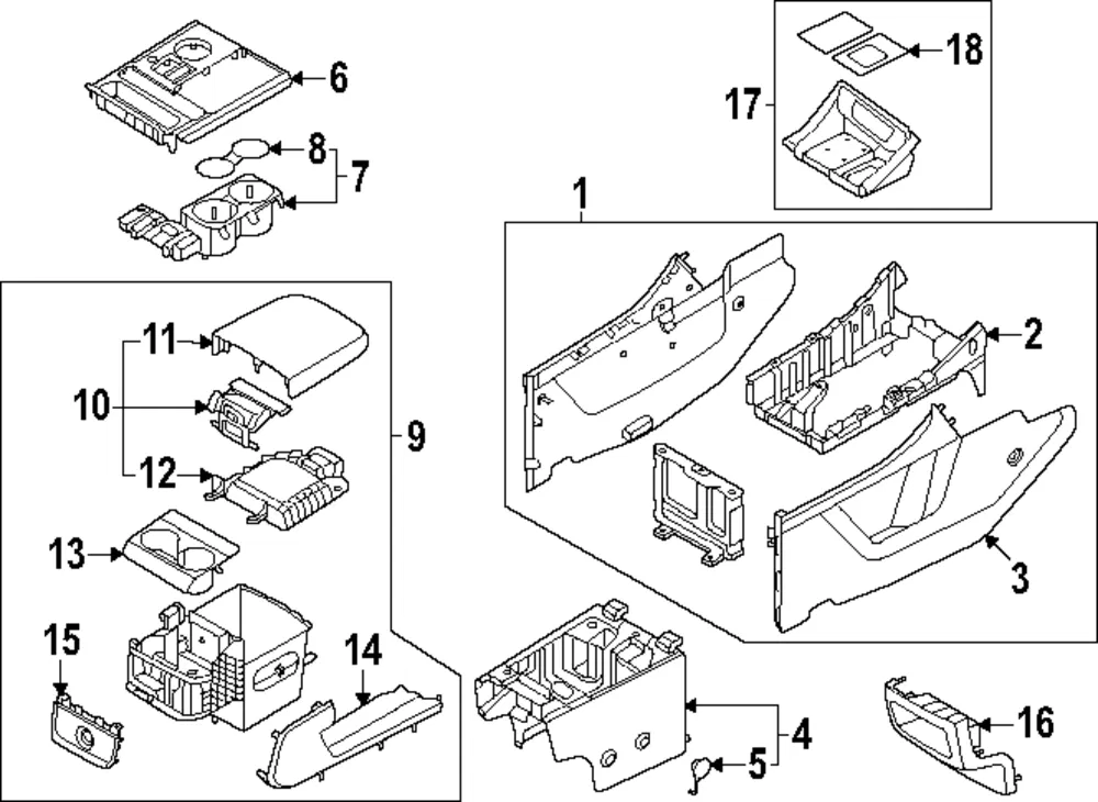 Top Panel - Kia (84659-R0300NUP)
