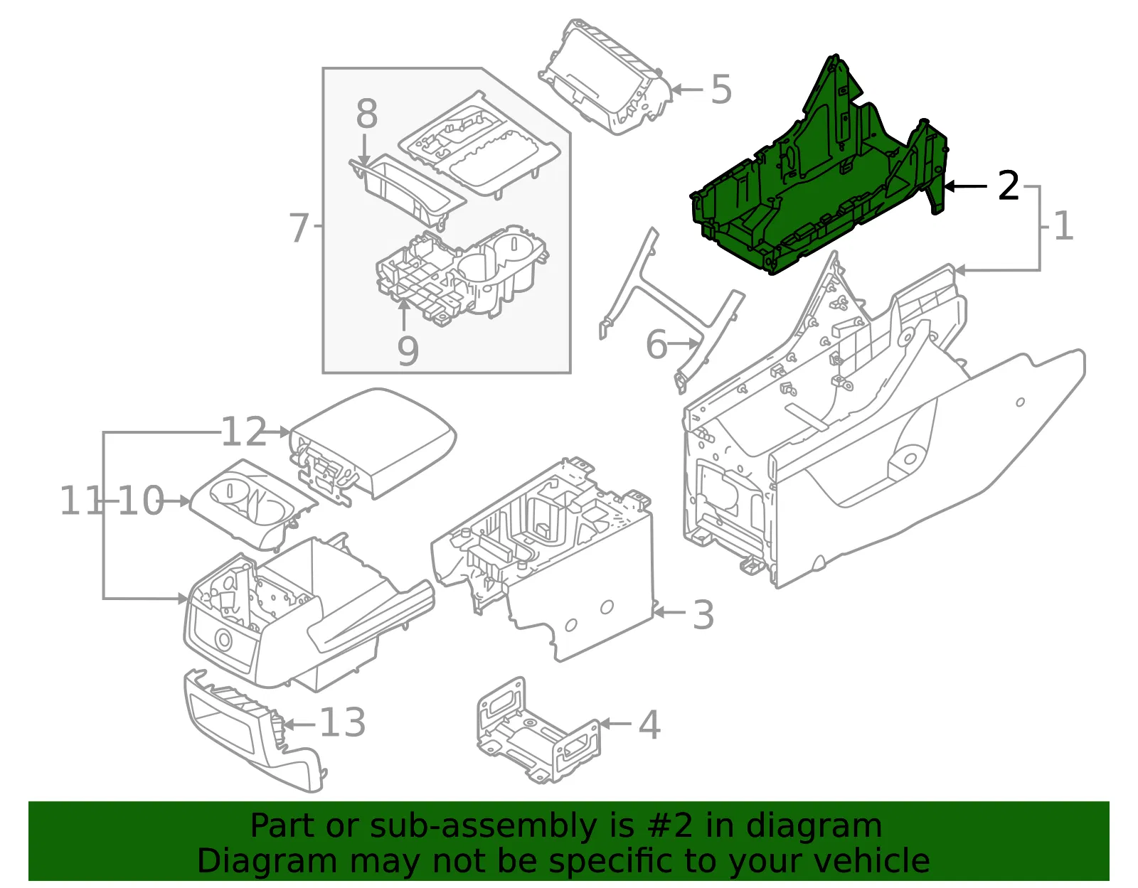 Front Mount - Kia (846A3-R0000) - view 2