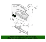 Support Bracket - Kia (84724-P2000) - view 4