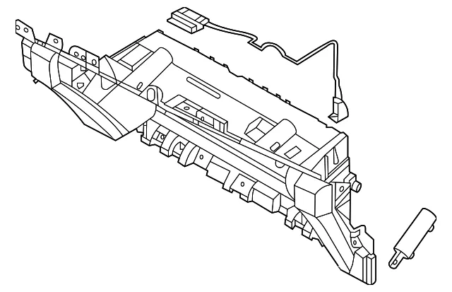Glove Box Frame - Kia (84734-R0100OFB)