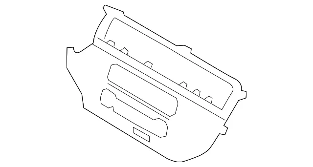 Center Bezel - Kia (84740-1WEH0FHV)