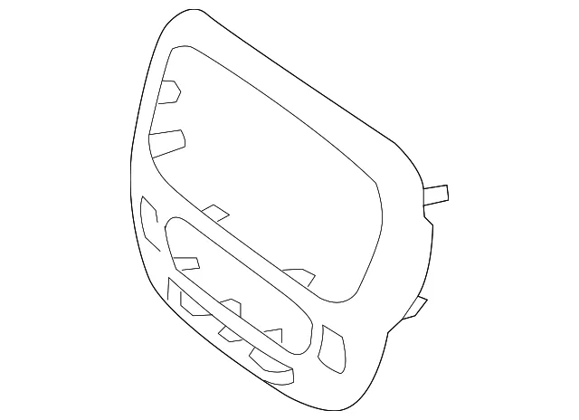 Center Bezel - Kia (84740-B2000CA)