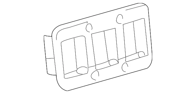 Center Bezel - Kia (84741-3C000CA)