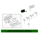 Center Bezel - Kia (84741-3C000CA) - view 4
