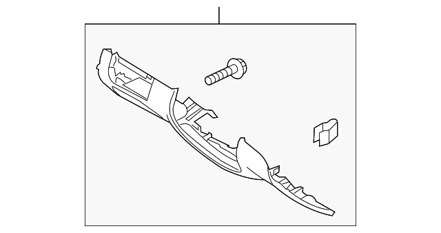Lower Panel - Driver's Side (LH) - Kia (84750-1M101WK-DS)