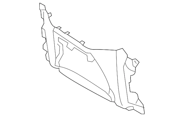 Center Panel - Kia (84760-B2000GA6)