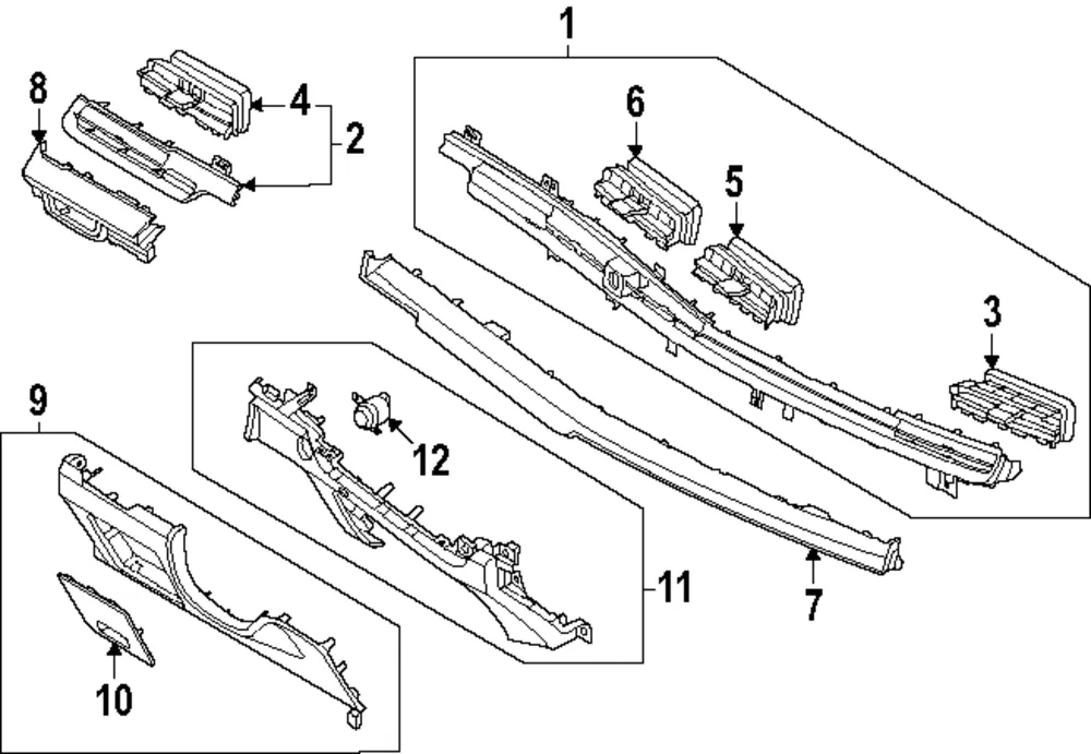 Support Panel - Kia (84782-R0AA0QS1)