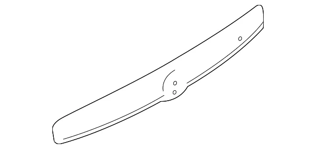 Deck Lid Finish Panel - Nissan (84810-9KZ2A)