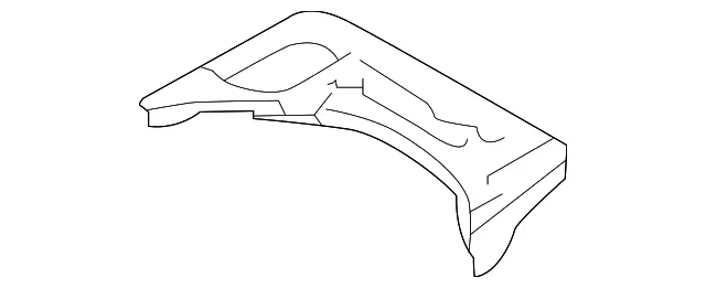 Spacer - Passenger Side (RH) - Nissan (84977-6MA0B)