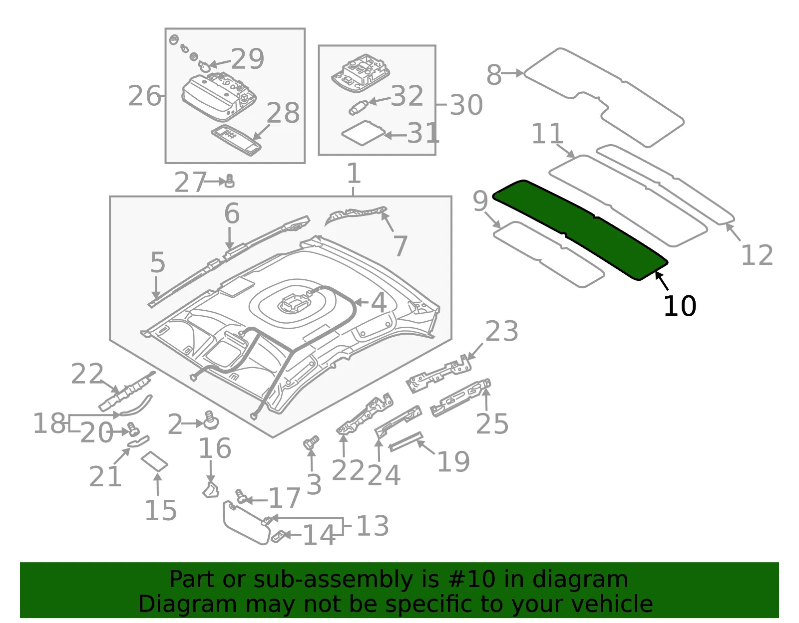 Insulator - Kia (85305-2F500) - view 2