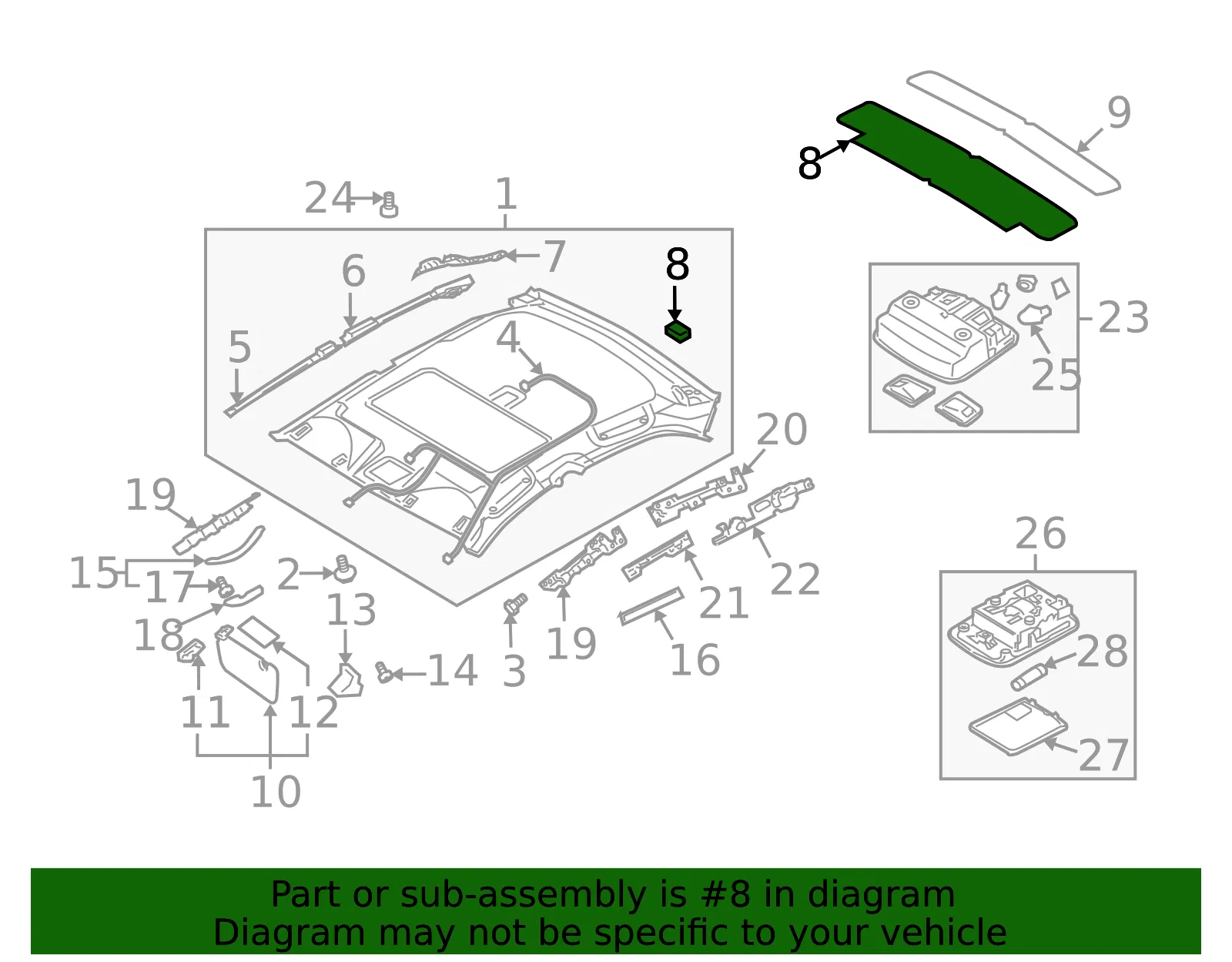 Insulator - Kia (85305-2F900) - view 2