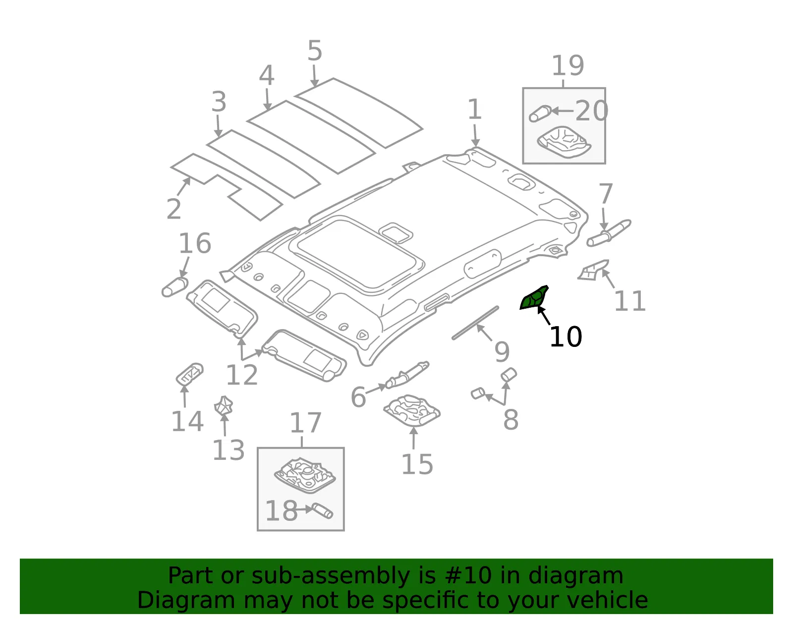 Mount Plate Front Bracket - Driver's Side (LH) - Kia (85332-1F000) - view 2