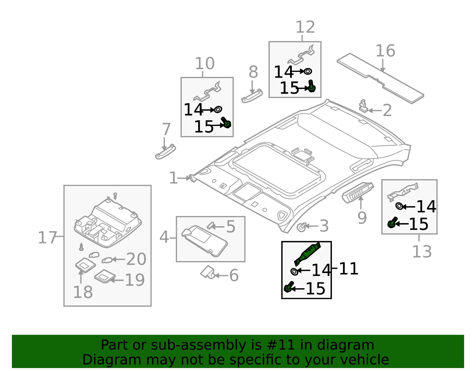 Front Bracket - Driver's Side (LH) - Kia (85331-3F200) - view 2