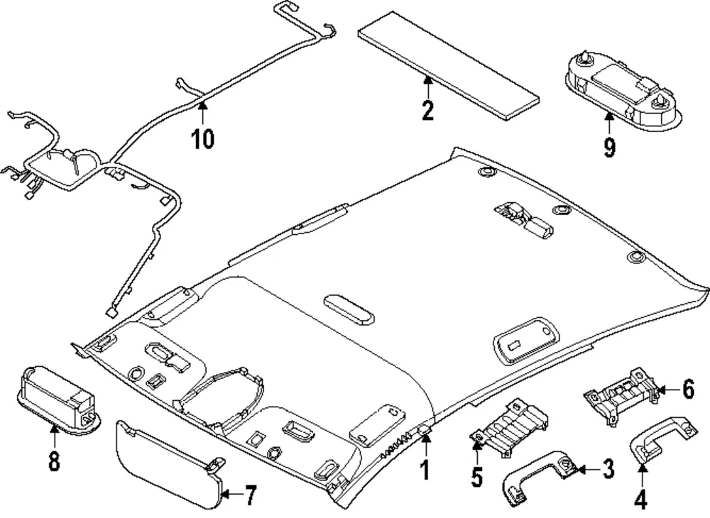Mount Bracket - Kia (85331-GG000)