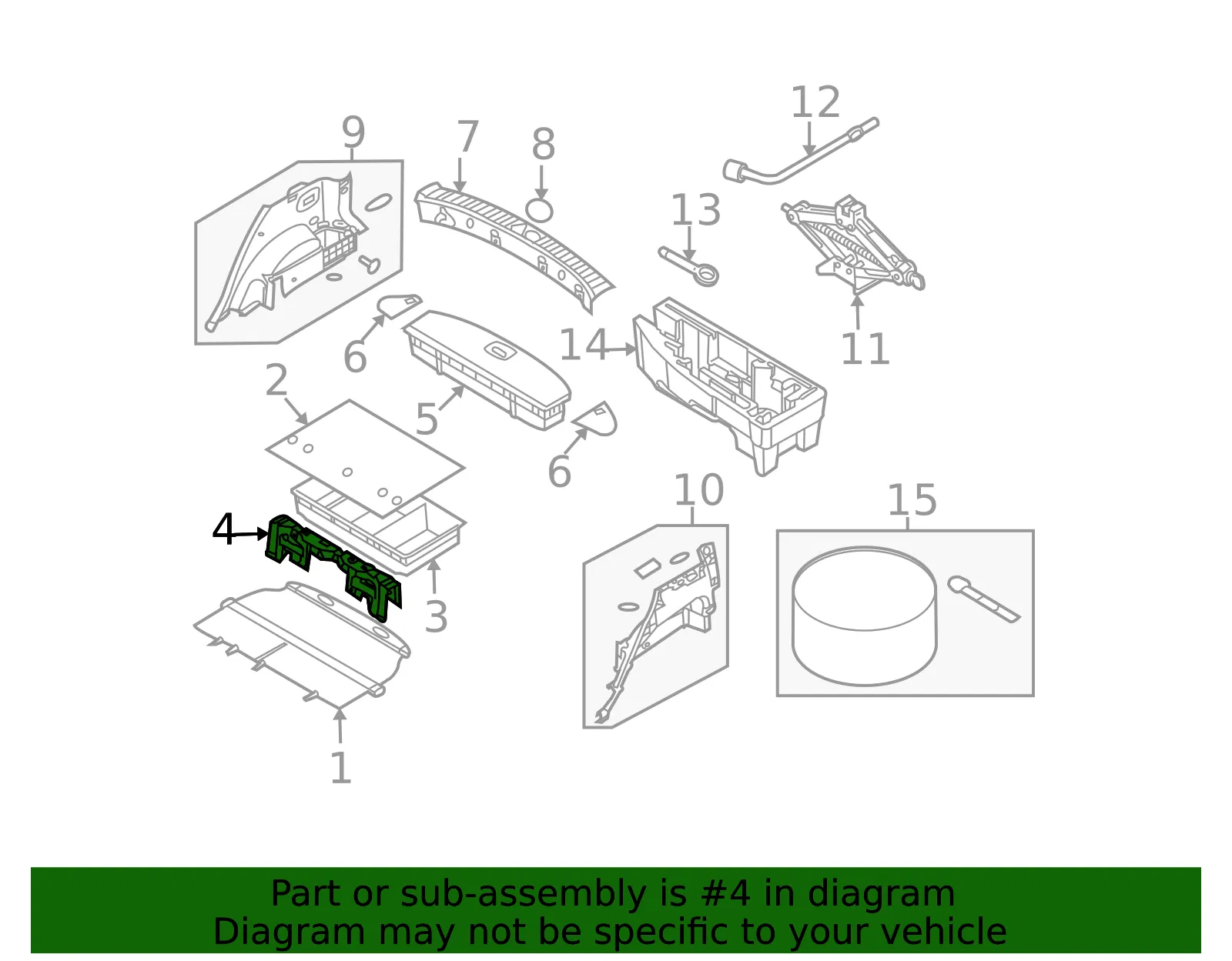 Bracket - Kia (85710-1D000) - view 2