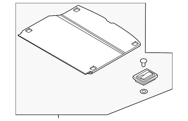 Cargo Cover - Kia (85715-AT500CCV)
