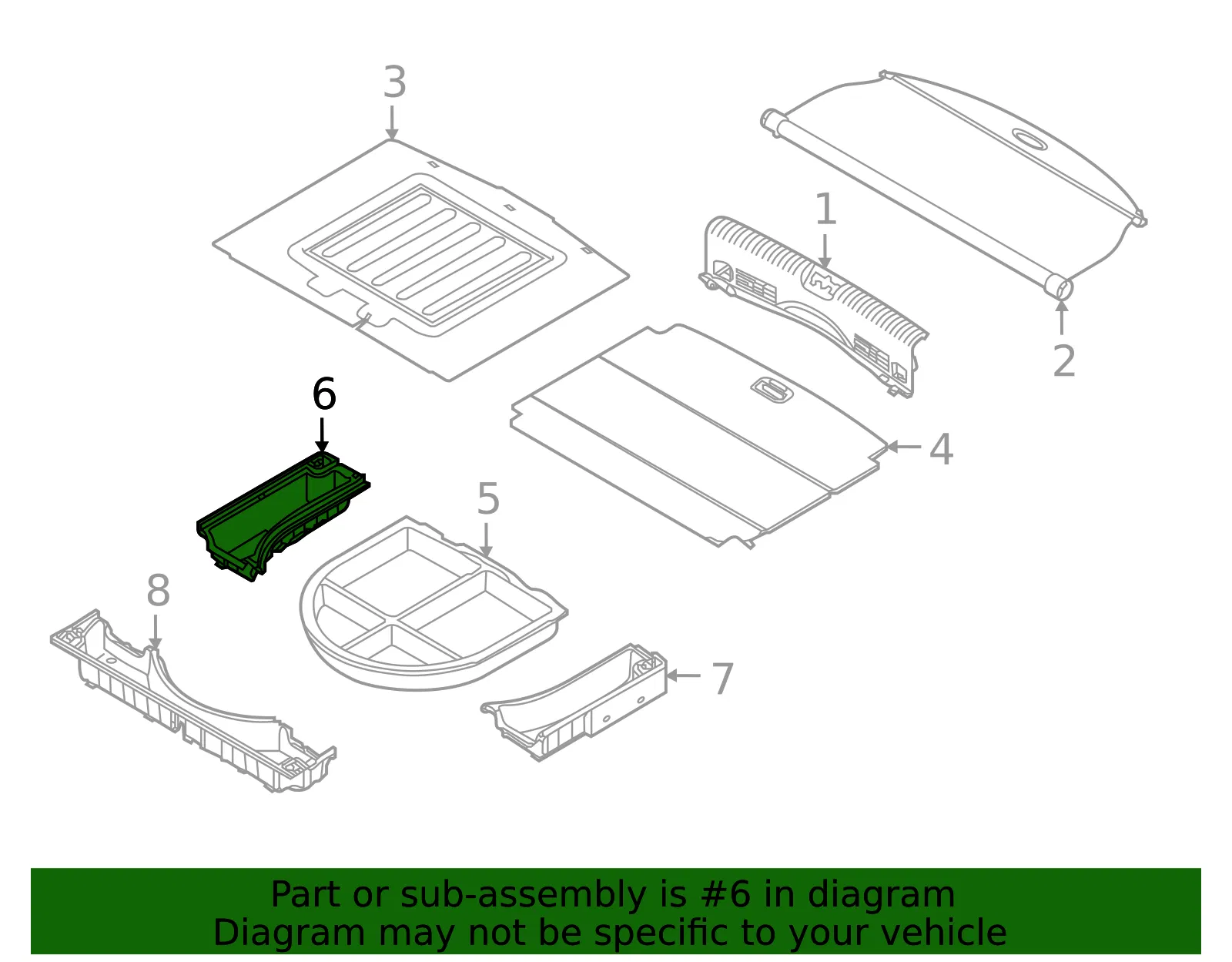 Cargo Box - Kia (85765-G5100WK) - view 2