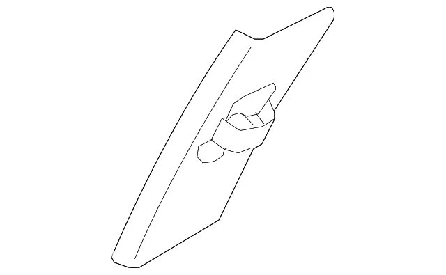 Adjust Cover - Passenger Side (RH) - Kia (85842-B0000WK)