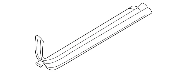 Front Sill Plate - Passenger Side (RH) - Kia (85881-3F550VA)