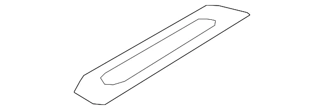 Rear Sill Plate Insert - Kia (85887-AT100CCV)