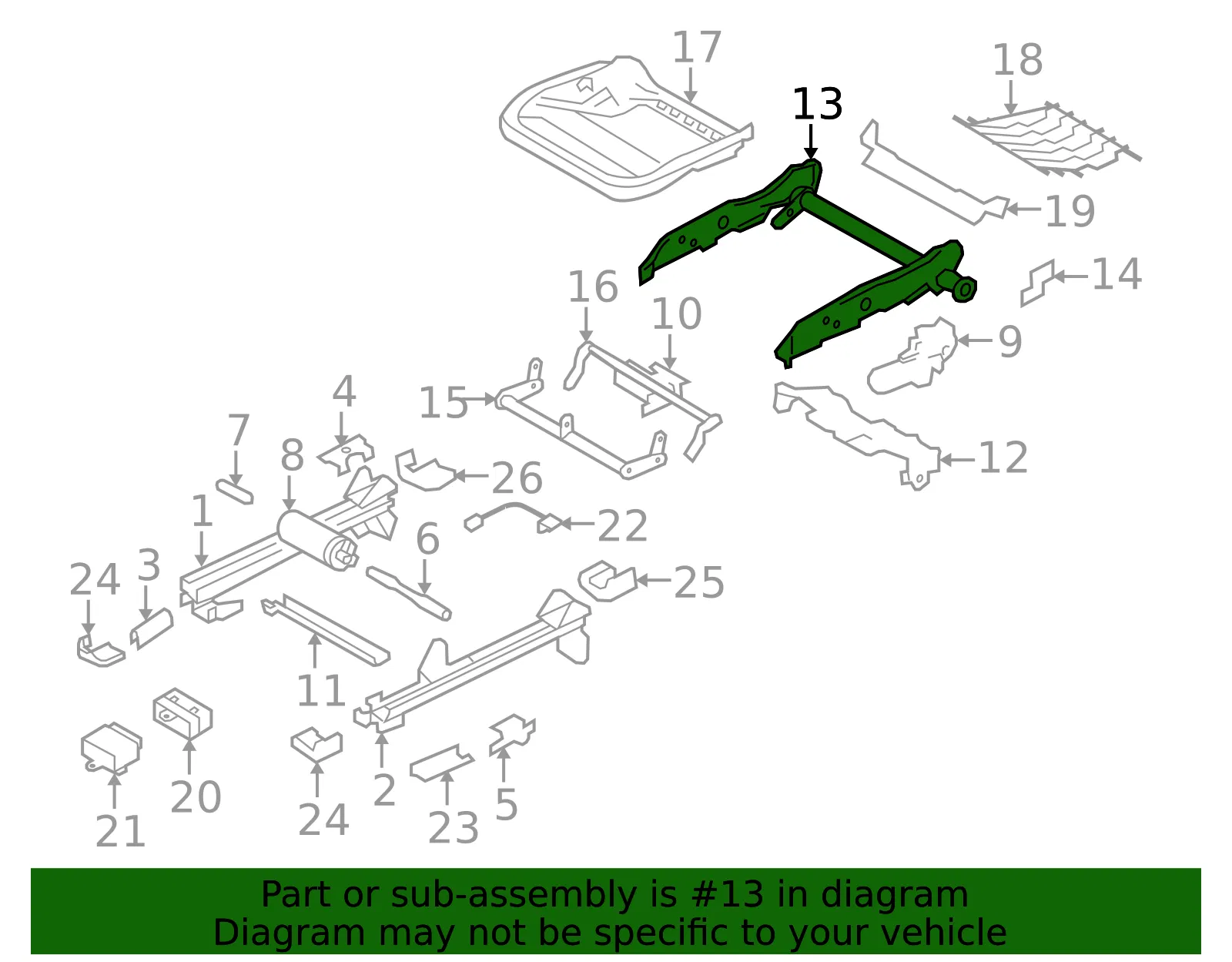Frame - Volvo (8621424) - view 2