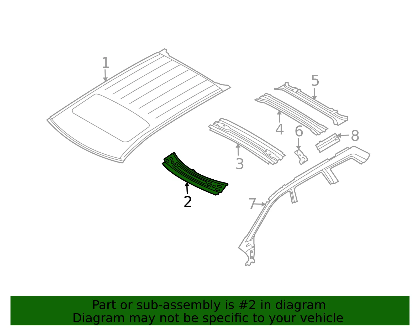 Header Panel - Volvo (8625185) - view 2