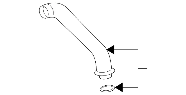 Inter-Cooler Pipe - Volvo (9155399)