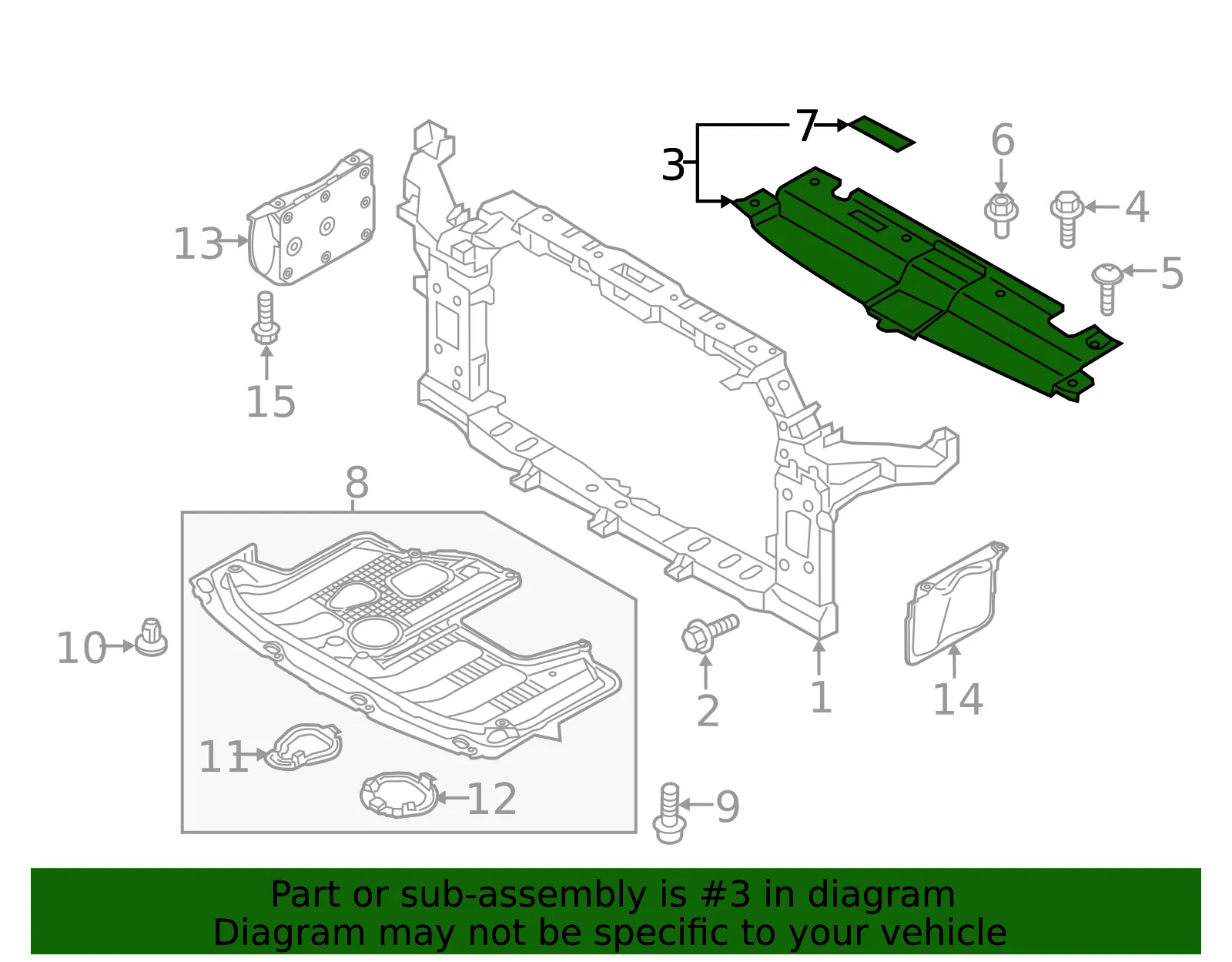 Sight Shield - Kia (86353-E4000) - view 2