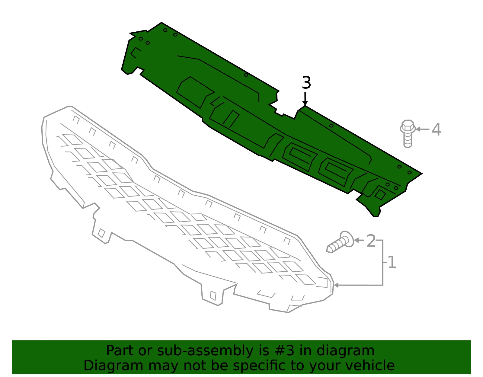 Sight Shield - Kia (86370-M7000) - view 2