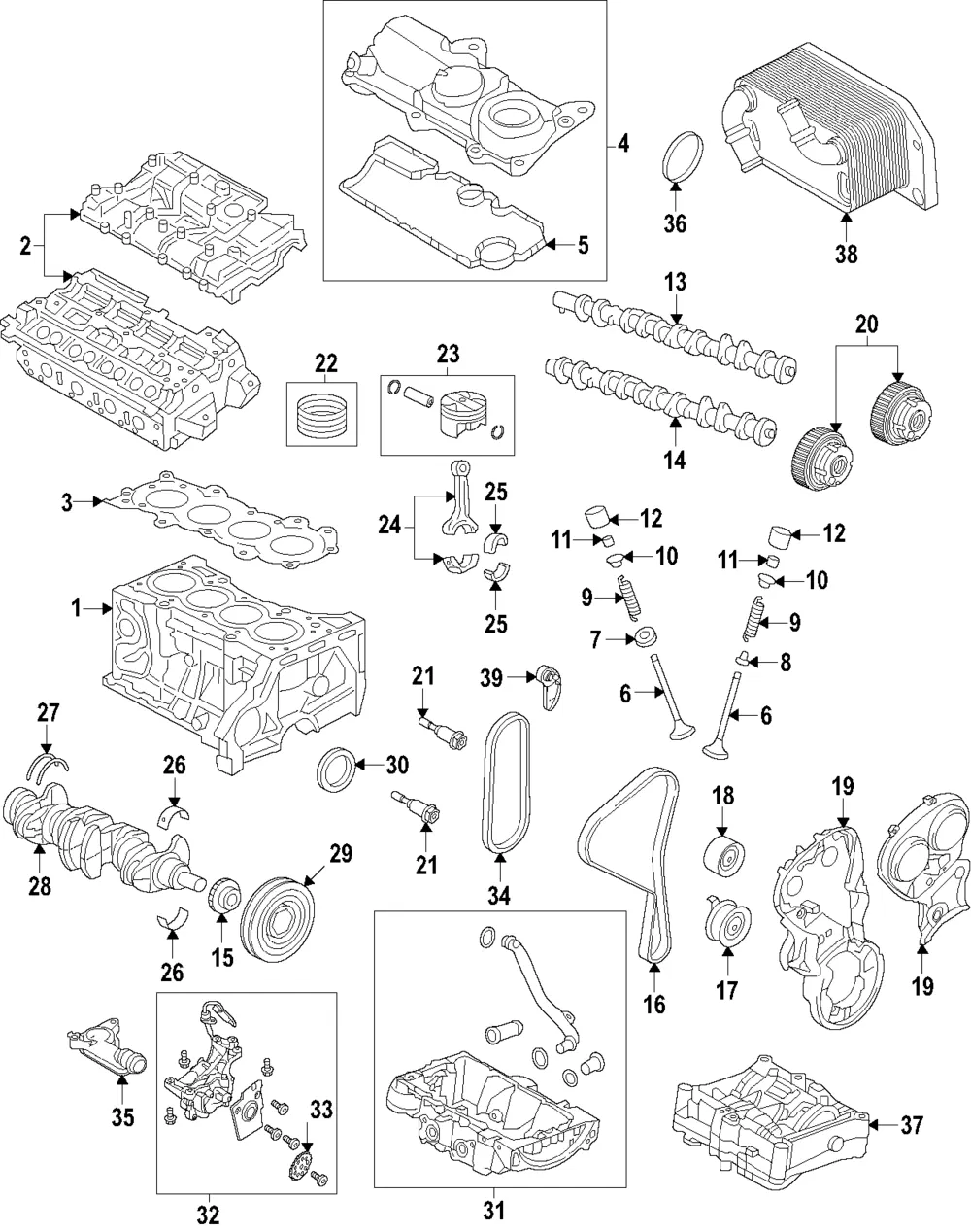 Valve Lifters - Volvo (8641012)