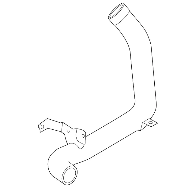 Inter-Cooler Pipe - Volvo (8649764) - view 2