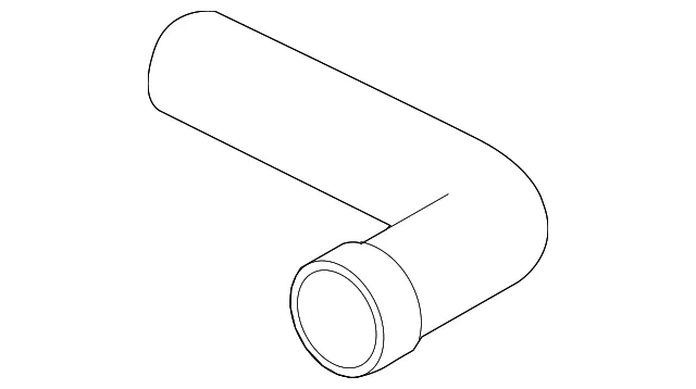 Inter-Cooler Pipe - Volvo (8649765) - view 2