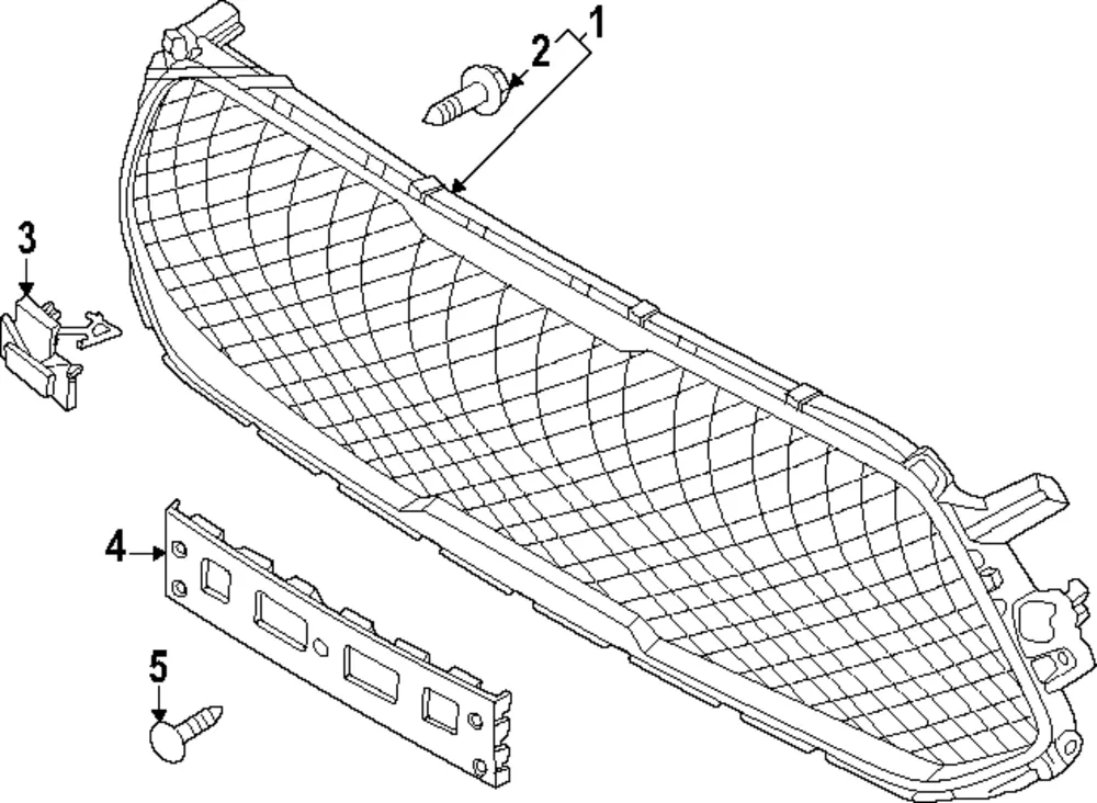 License Bracket - Kia (86529-K0AB0)
