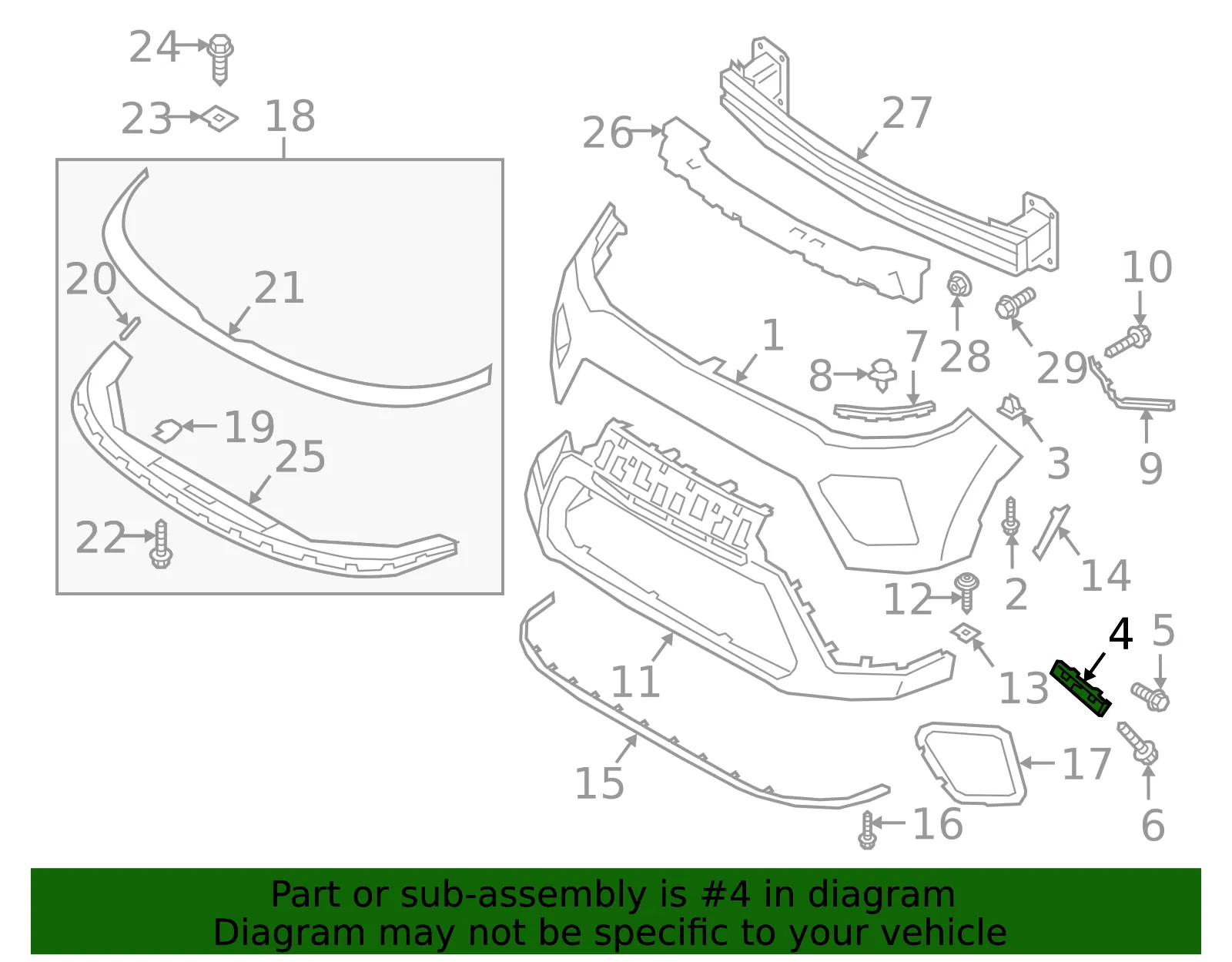 Bracket - Kia (86551-K0000) - view 2