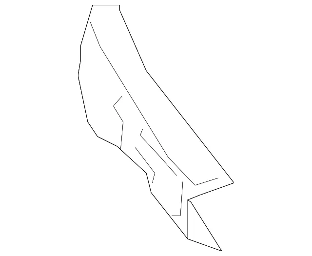 Side Support - Passenger Side (RH) - Kia (86556-2J000)