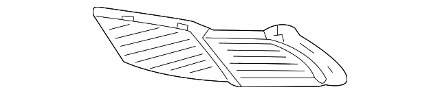 Cover - Passenger Side (RH) - Kia (86564-1M600)