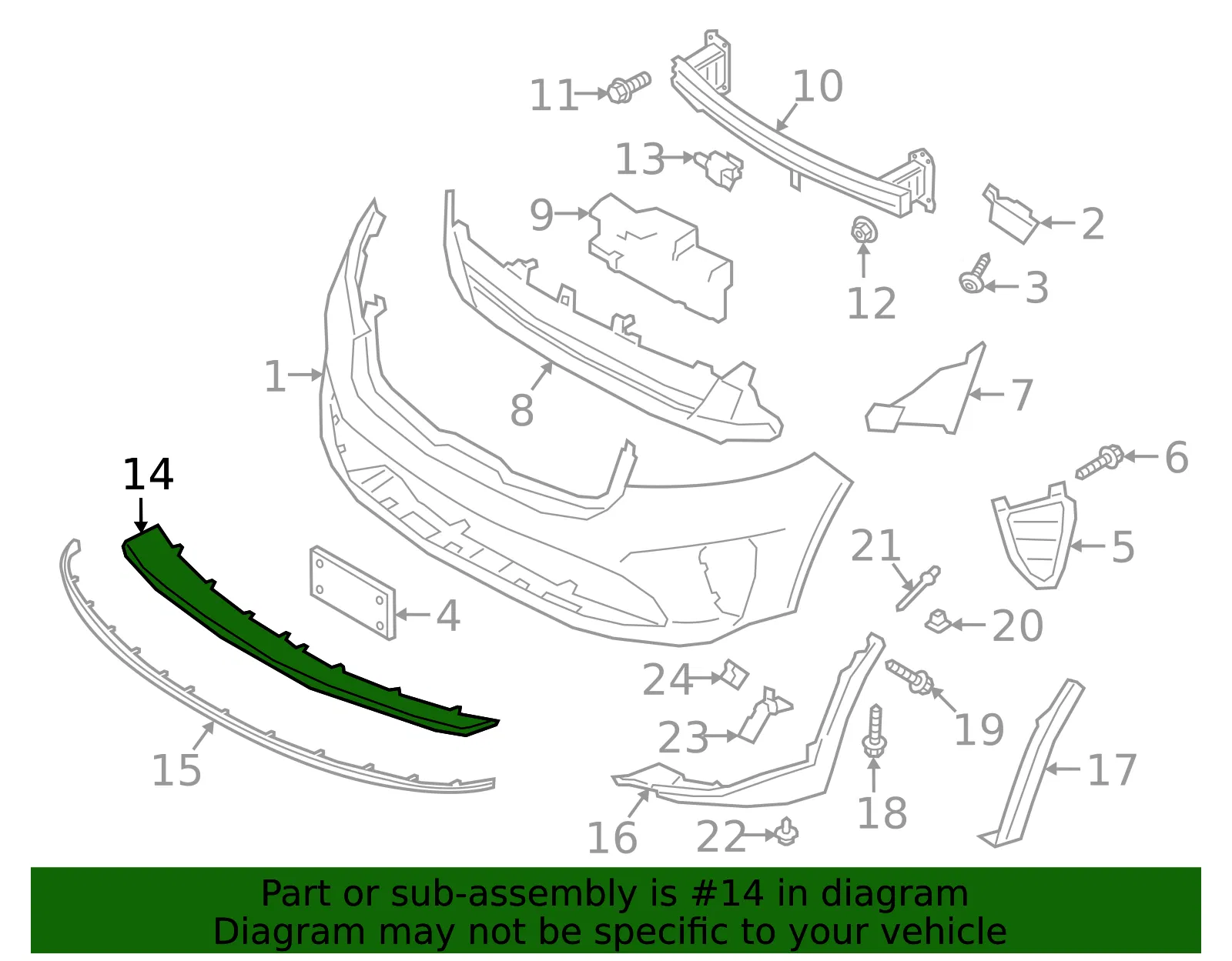 Lower Panel - Kia (86565-C6800) - view 2