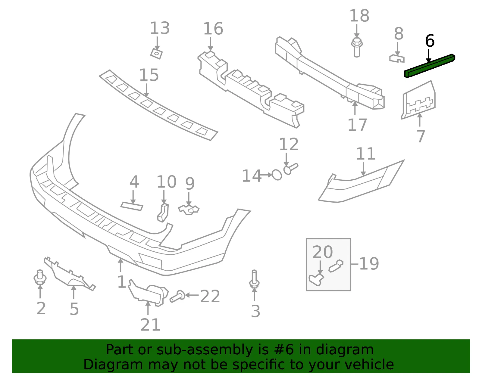 Front Bracket - Kia (86614-2J000) - view 2
