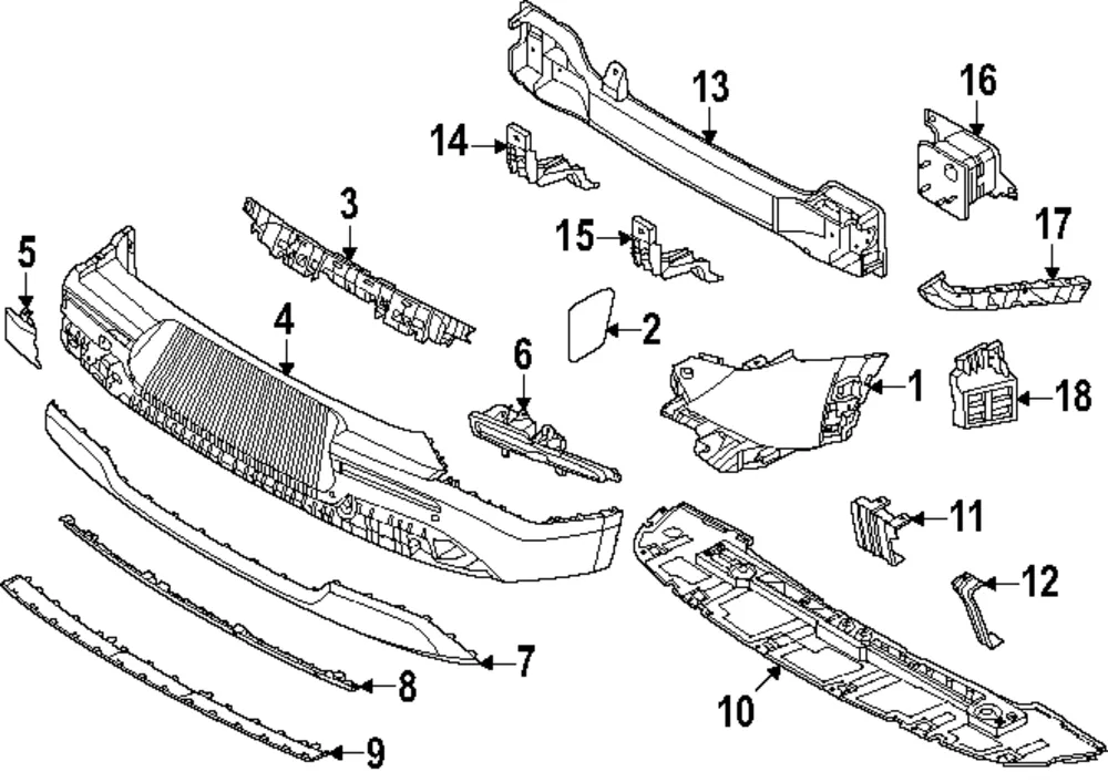 Stay Bracket - Kia (86642-DO000)