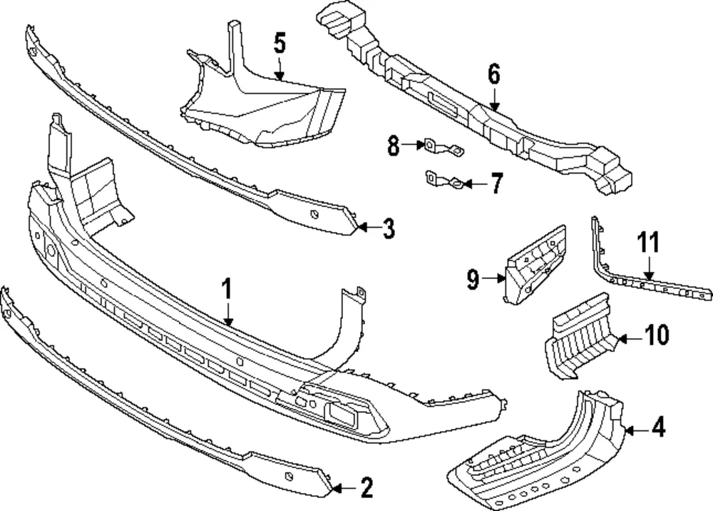 Side Bracket - Kia (86652-R0500)