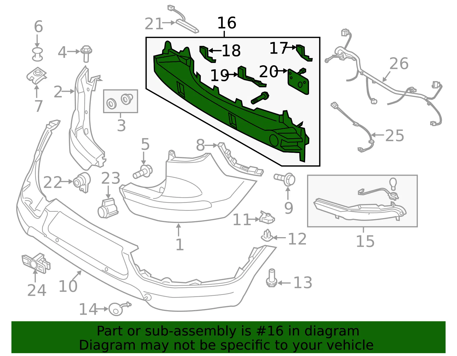 Impact Bar - Kia (86630-3W010) - view 2