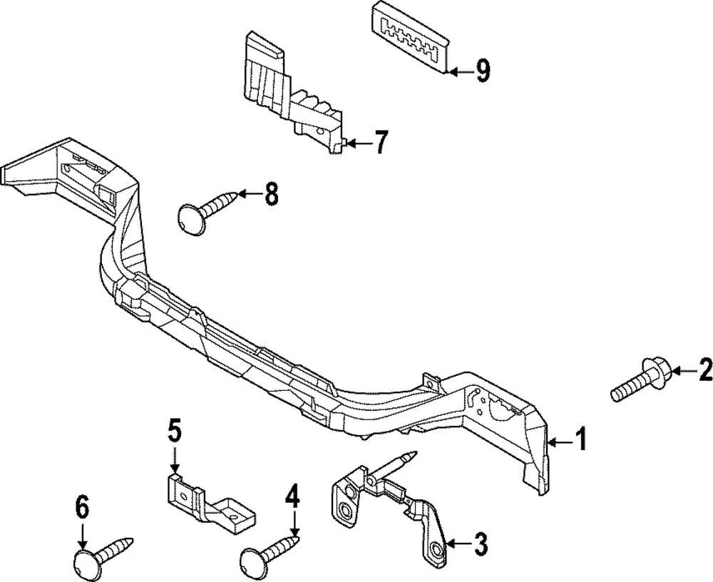 Stay Bracket - Kia (86642-P1100)