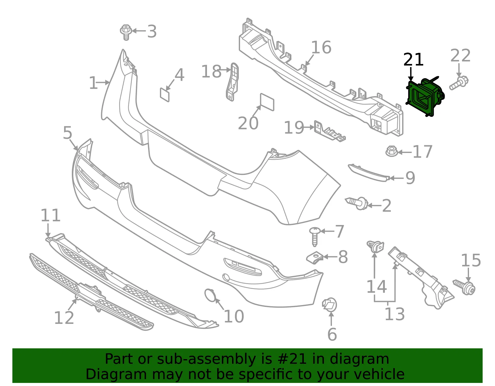 Mount Bracket - Kia (86642-K0000) - view 2