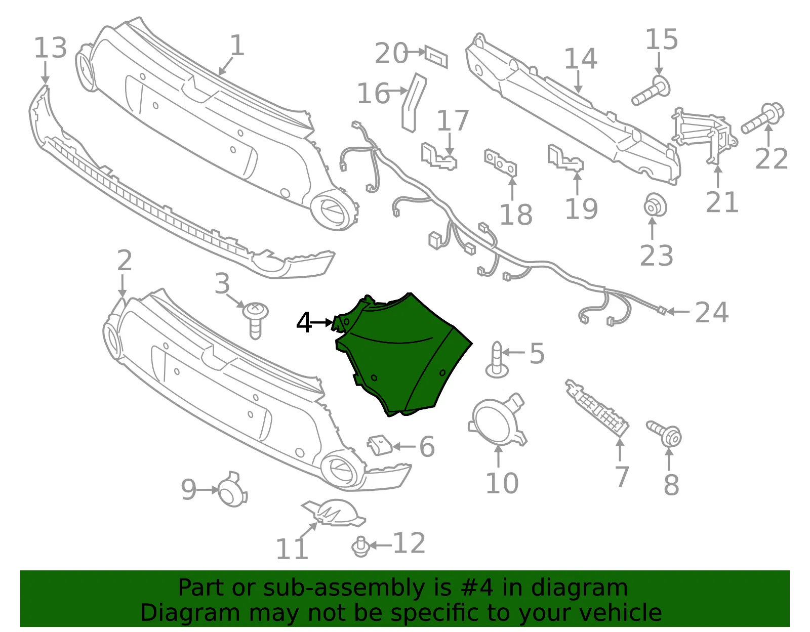 Side Panel - Driver's Side (LH) - Kia (86681-B2000) - view 2