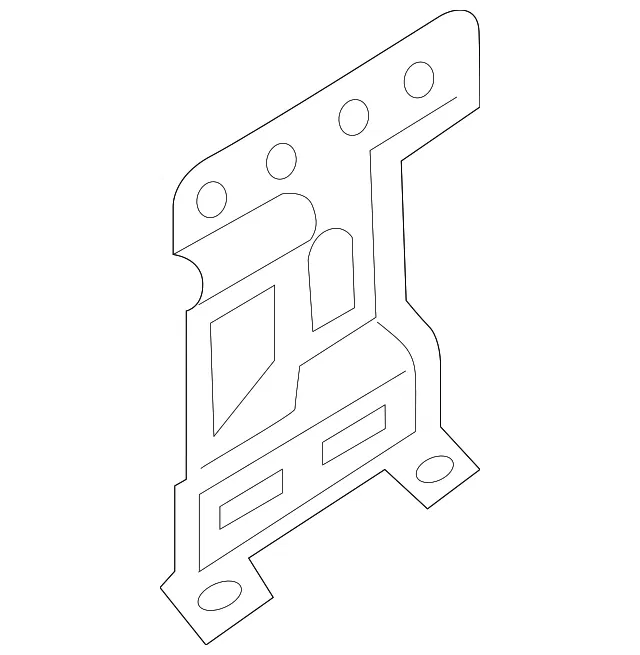 Mount Bracket - Passenger Side (RH) - Kia (86686-J5000)