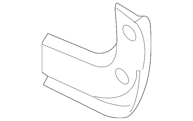 Mud Shield - Passenger Side (RH) - Kia (86842-1W700)