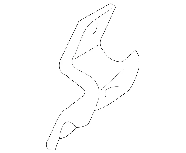 Belt & Retractor Bracket - Nissan (86868-EA10B)