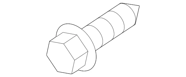 Stay Bracket Bolt - Nissan (86899-1PA0A)
