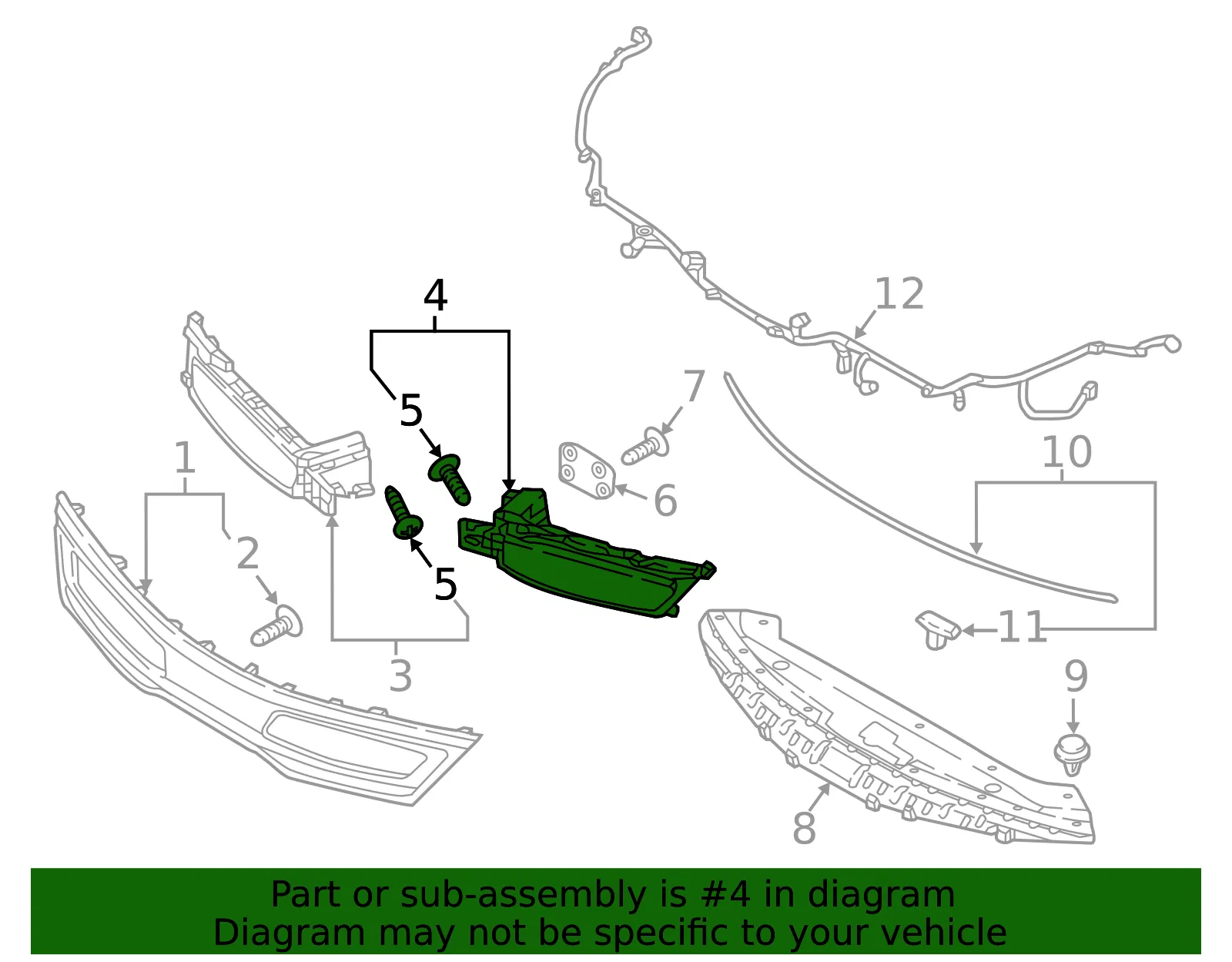 Air Guide - Driver's Side (LH) - Kia (86951-A8100) - view 2