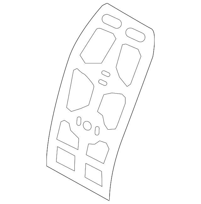 Back Panel - Nissan (87640-JF00A)